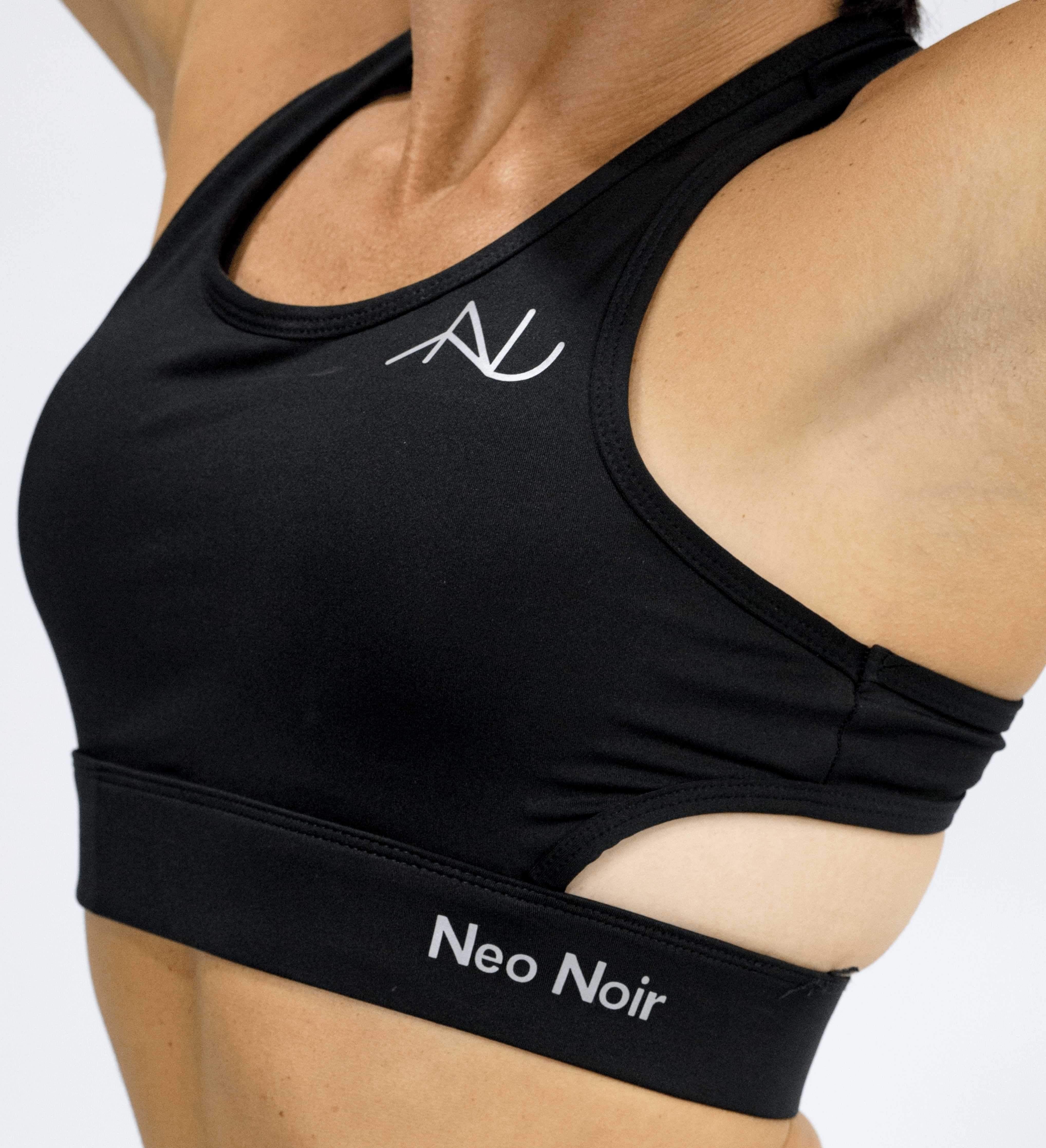 Insta Crop Black - Neo Noir Activewear